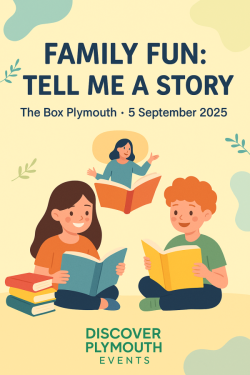 Family Fun Tell Me a Story at the Box Plymouth
